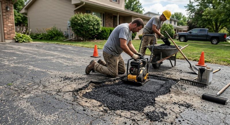 Driveway Patching Service in Little Rock, AR