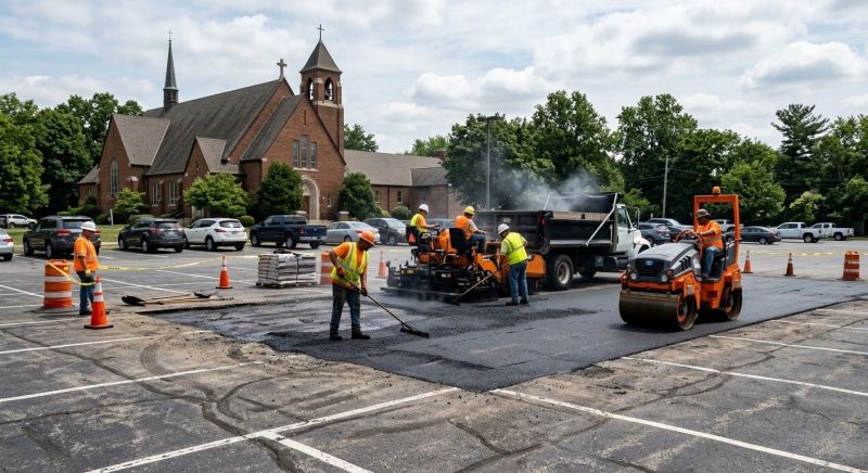 Asphalt Parking Lot Repair in Orange County, CA