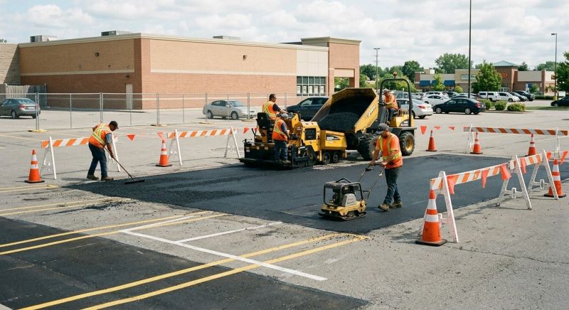 Church Parking Lot Repair in Los Angeles, CA
