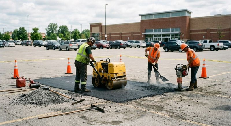 Commercial Asphalt Repair in San Diego, CA
