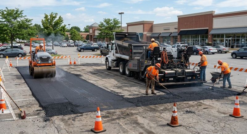 Commercial Pavement Repair in Little Rock, AR