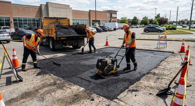Commercial Pavement Repair in Little Rock, AR