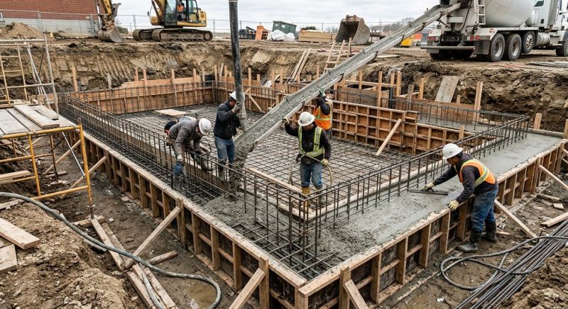 Concrete Basement Pouring in Fort Worth, TX