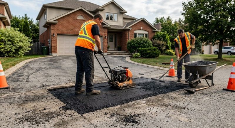 Driveway Asphalt Repair in Little Rock, AR