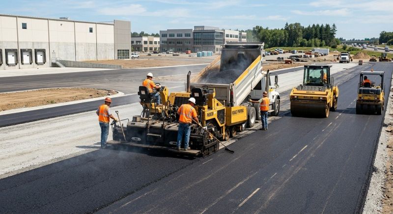 Industrial Asphalt Paving in Savannah, GA
