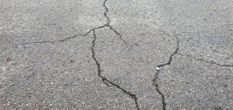 Cracked Pavement Repair