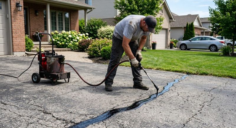 Road Crack Repair in Orange County, CA