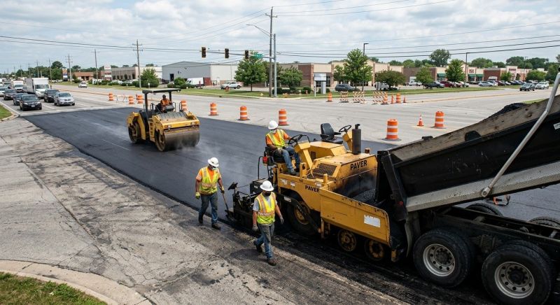 Road Resurfacing in Little Rock, AR